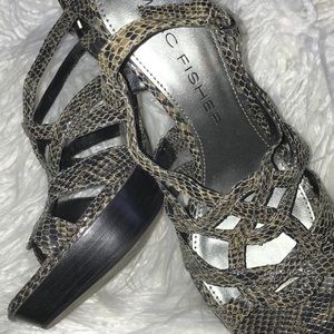 Marc Fisher Platform Sandals.
